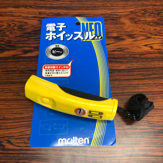 molten(モルテン)の【☆動作確認開封のみ ☆】倒産品 モルテン molten 電子ホイッスル ネオ スポーツ/アウトドアのスポーツ/アウトドア その他(バスケットボール)の商品写真