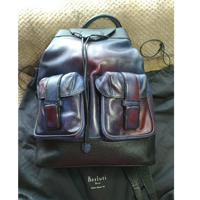 Berluti(ベルルッティ)のベルルッティBerlutiベネティアレザーHorizonバックパック３色リュック メンズのバッグ(バッグパック/リュック)の商品写真