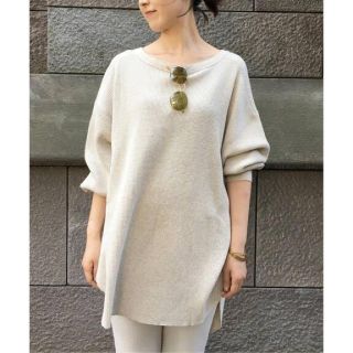 アパルトモンドゥーズィエムクラス(L'Appartement DEUXIEME CLASSE)の新品★ AMERICANA THERMAL BACK ヘンリーネック(カットソー(長袖/七分))