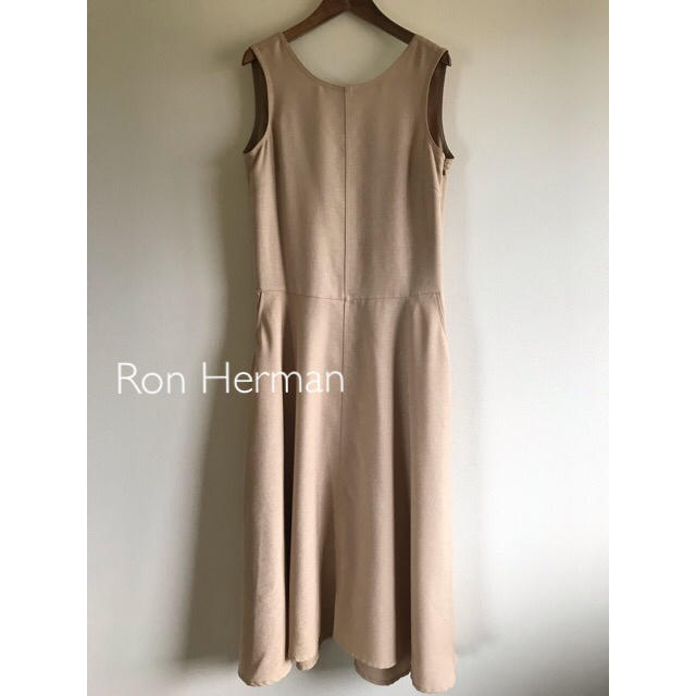 Ron Herman(ロンハーマン)の極美品⭐️Ron Herman ロングワンピース ベージュ レディースのワンピース(ロングワンピース/マキシワンピース)の商品写真