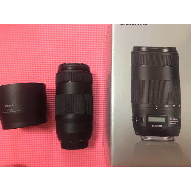 Canon(キヤノン)のcanon  EF70-300mm F4-5.6 IS II USM スマホ/家電/カメラのカメラ(レンズ(ズーム))の商品写真