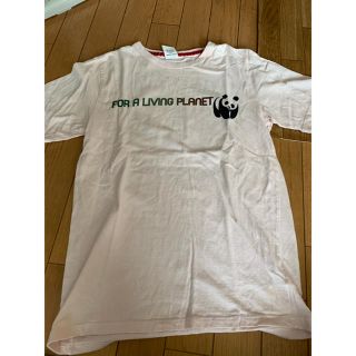 訳あり)WWF(自然保護団体)パンダデザイン 半袖Tシャツ(Tシャツ/カットソー(半袖/袖なし))