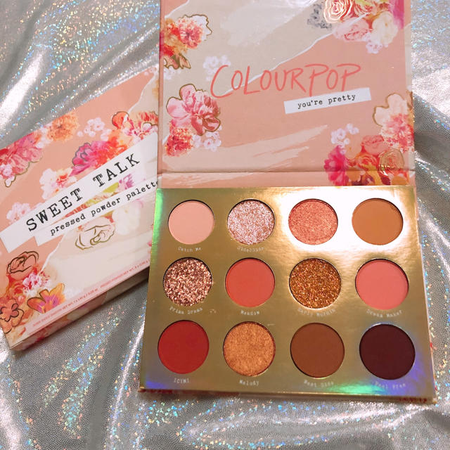 colourpop(カラーポップ)のcolourpop アイシャドウパレットsweet talk コスメ/美容のベースメイク/化粧品(アイシャドウ)の商品写真