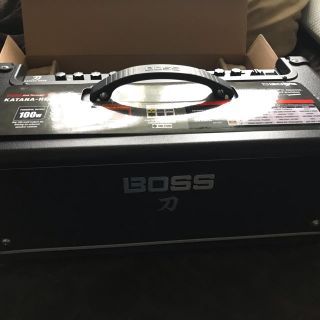 ボス(BOSS)のBOSS 刀HEAD 大村孝佳氏直筆サイン入り GA-FCフットコントローラー付(ギターアンプ)