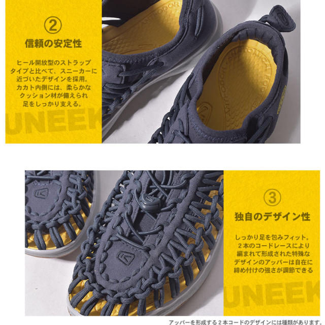 KEEN(キーン)の☆美品☆KEEN UNEEK 02☆ キッズ/ベビー/マタニティのキッズ靴/シューズ(15cm~)(サンダル)の商品写真