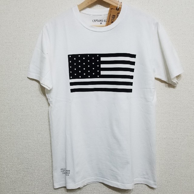 STANDARD CALIFORNIA(スタンダードカリフォルニア)のCAPTAINS HELM FLAG TEE キャプテンズヘルム スタカリ メンズのトップス(Tシャツ/カットソー(半袖/袖なし))の商品写真