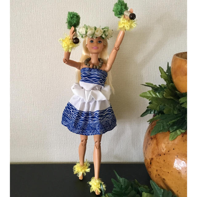 バービー人形 フラダンス衣装 カヒコウリウリ【No.157】 | フリマアプリ ラクマ