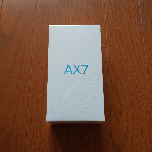 oppo CPH1903 AX7 Blue SIMフリーDSDS 新品 未開封