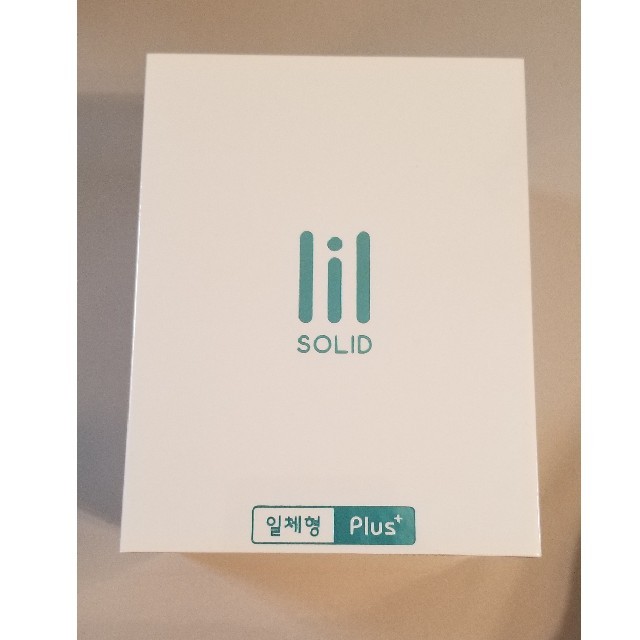 韓国 lil リール SOLID Plus IQOS 互換機 ホワイト