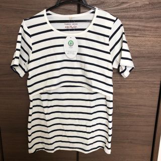 授乳服  Ｔシャツ  オーガニックコットン(マタニティトップス)