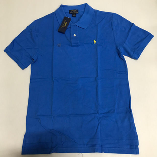 ラルフローレン(Ralph Lauren)の未使用品 ラルフローレン メンズポロシャツ ブルー(ポロシャツ)