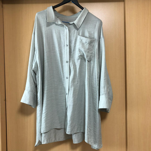 Kastane(カスタネ)のシアービッグシャツ レディースのトップス(シャツ/ブラウス(長袖/七分))の商品写真
