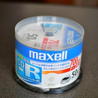 マクセル(maxell)のmaxell CD-R 700MB CDR700STPWY50SP(その他)