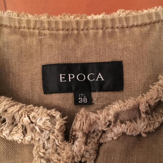 EPOCA(エポカ)のエポカ ビンテージ風デニムジャケット レディースのジャケット/アウター(Gジャン/デニムジャケット)の商品写真