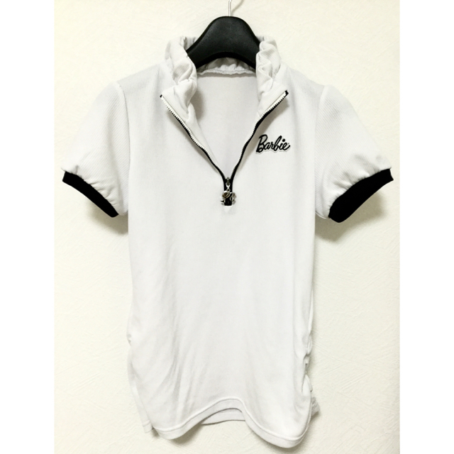PEARLY GATES(パーリーゲイツ)のパーリーゲイツ  バービーコラボ 半袖シャツ 美品 ゴルフウェア 値下げ レディースのトップス(Tシャツ(半袖/袖なし))の商品写真