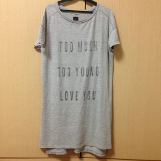 アングリッド(Ungrid)の♡ungrid Tシャツワンピース♡(ミニワンピース)