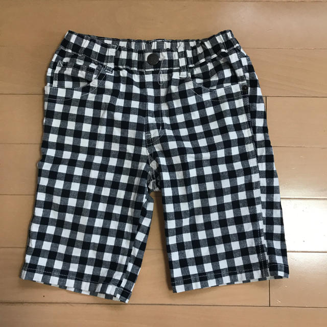 F.O.KIDS(エフオーキッズ)のF.O KIDS ギンガムチェック パンツ 120 キッズ/ベビー/マタニティのキッズ服男の子用(90cm~)(パンツ/スパッツ)の商品写真