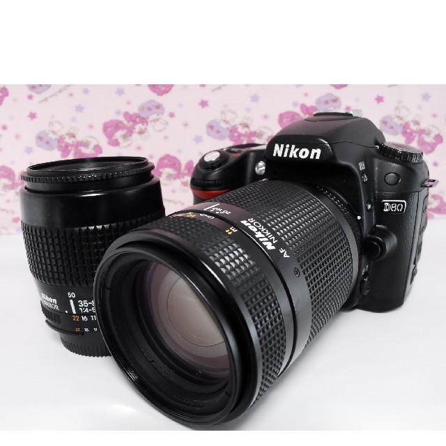 ❤Wi-Fi付き♪＆通常撮影〜望遠撮影までOK！！❤Nikon ニコン D80