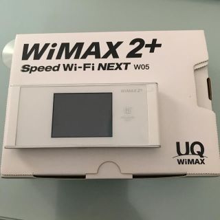 エーユー(au)のspeed wi-fi NEXT w05(その他)