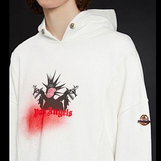 モンクレール(MONCLER)のMONCLER × PALM ANGELS モンクレール コットンフーディ S(パーカー)