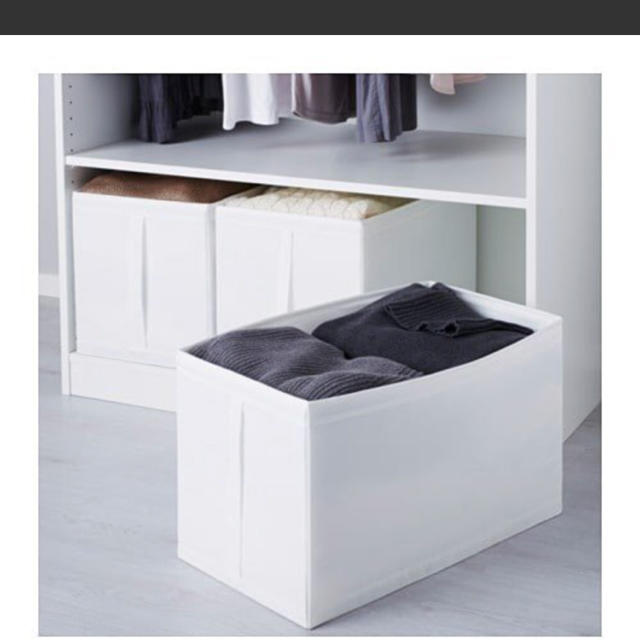 Ikea Ikea イケア 衣類収納 収納ボックスskubb スクッブ ホワイト3ピースの通販 By ゆっきーな S Shop イケアならラクマ
