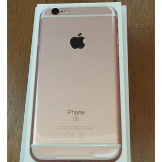 アイフォーン(iPhone)のSIMロック解除済 iPhone6s 32GB ローズゴールド SIMフリー(スマートフォン本体)