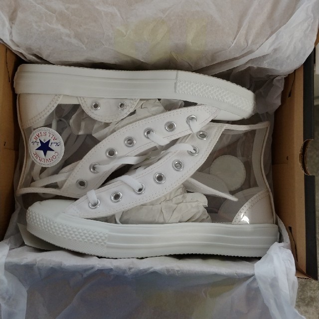 CONVERSE(コンバース)のCONVERSE ALL STAR LIGHT CLEARMATERIAL HI メンズの靴/シューズ(スニーカー)の商品写真