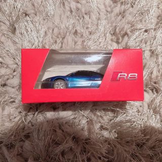 アウディ(AUDI)の【新品】非売品 Audi R8 オリジナルプルバックミニカー(ミニカー)