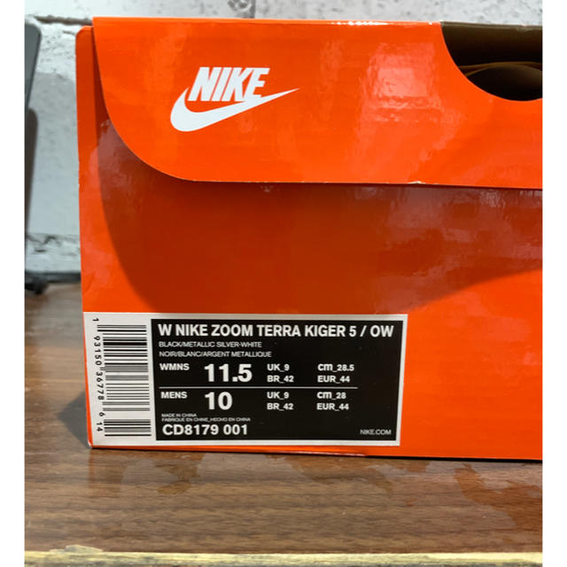 NIKE OFF-WHITE AIR ZOOM TERRA KIGER 28.5