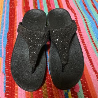 フィットフロップ(fitflop)のfitflopフィットフロップ US5 サンダル グリッターボール トゥポスト(サンダル)