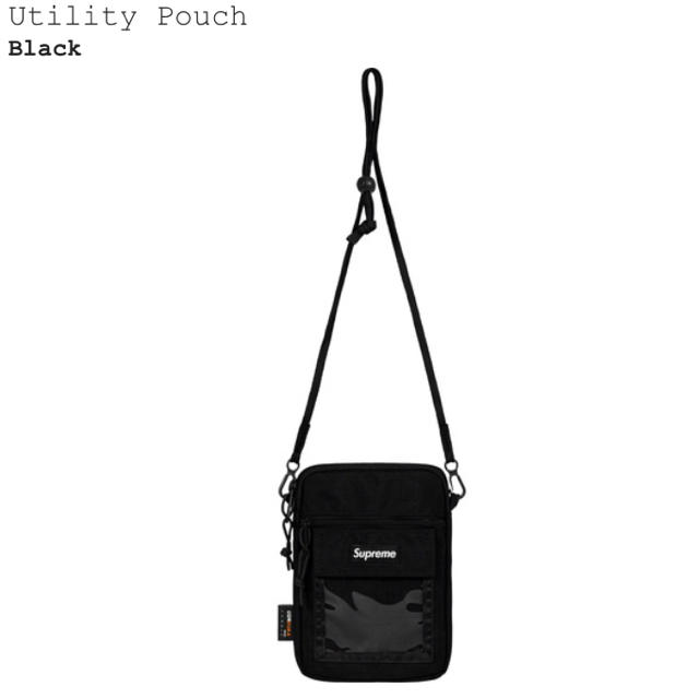 送料込 Supreme 2019SS Shoulder Bag black