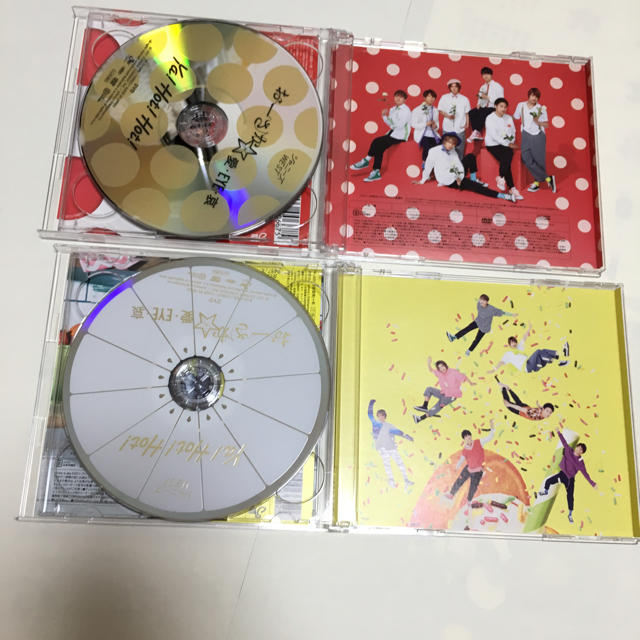 ジャニーズWEST(ジャニーズウエスト)のおーさか☆愛・EYE・哀/Ya!Hot!Hot! 初回限定盤 AとB エンタメ/ホビーのCD(ポップス/ロック(邦楽))の商品写真