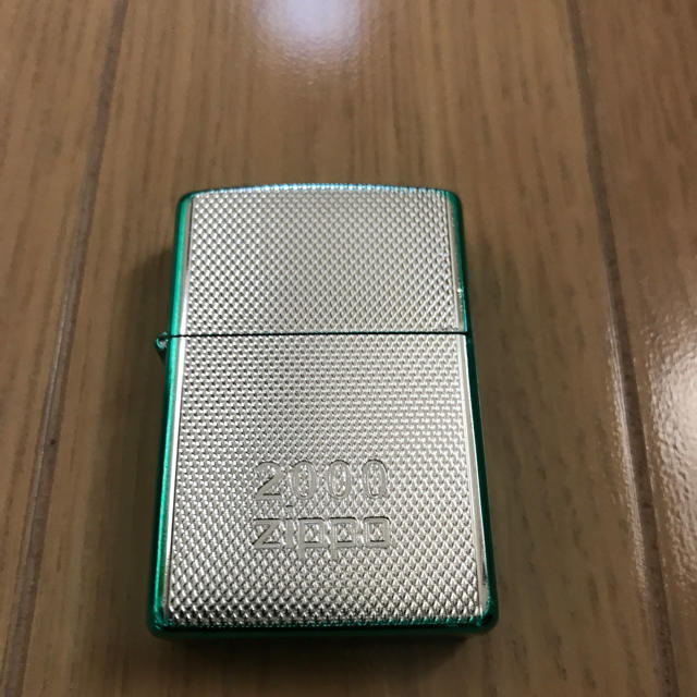 ZIPPO(ジッポー)のY2K  限定  プレミアムジッポー    メタルグリーン  メンズのファッション小物(その他)の商品写真