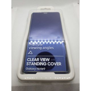 ギャラクシー(Galaxy)のGalaxy Note9用 Clear View Standing Cover(Androidケース)