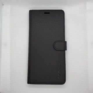 シュピゲン(Spigen)のSpigen Galaxy Note9用 手帳型スマホケース 中古(Androidケース)