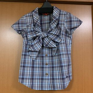 ヴィヴィアンウエストウッド(Vivienne Westwood)の【送料無料】ヴィヴィアンウエストウッド リボンシャツ(Tシャツ(半袖/袖なし))