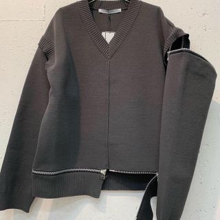 ジョンローレンスサリバン(JOHN LAWRENCE SULLIVAN)の19ss ジップニット s(ニット/セーター)