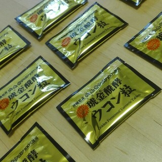 琥金　醗酵ウコン粒　10袋(その他)