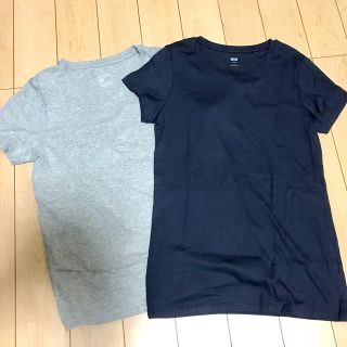 ムジルシリョウヒン(MUJI (無印良品))の無地半袖Tシャツ 2枚Set(Tシャツ(半袖/袖なし))