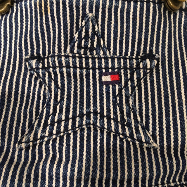 TOMMY HILFIGER(トミーヒルフィガー)のトミー ジャンスカ キッズ/ベビー/マタニティのキッズ服女の子用(90cm~)(ワンピース)の商品写真