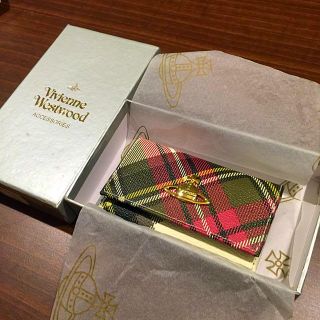 ヴィヴィアンウエストウッド(Vivienne Westwood)のヴィヴィアンキーケースチェック柄(キーケース)