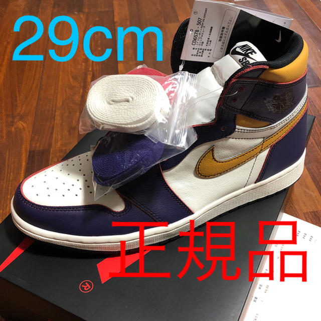 スニーカー確実正規品【29cm】AIR JORDAN 1 LA to CHICAGO