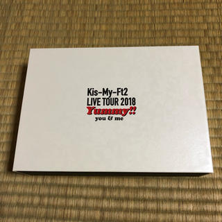 キスマイフットツー(Kis-My-Ft2)のyummy!! you&me LIVE DVD(アイドルグッズ)