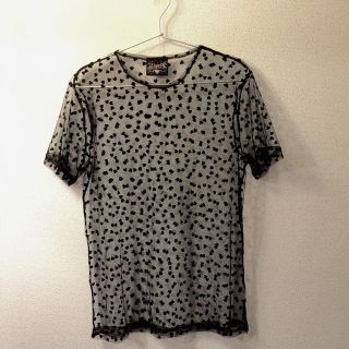 バブルス(Bubbles)のバブルス シースルー ハートTシャツ (Tシャツ(半袖/袖なし))