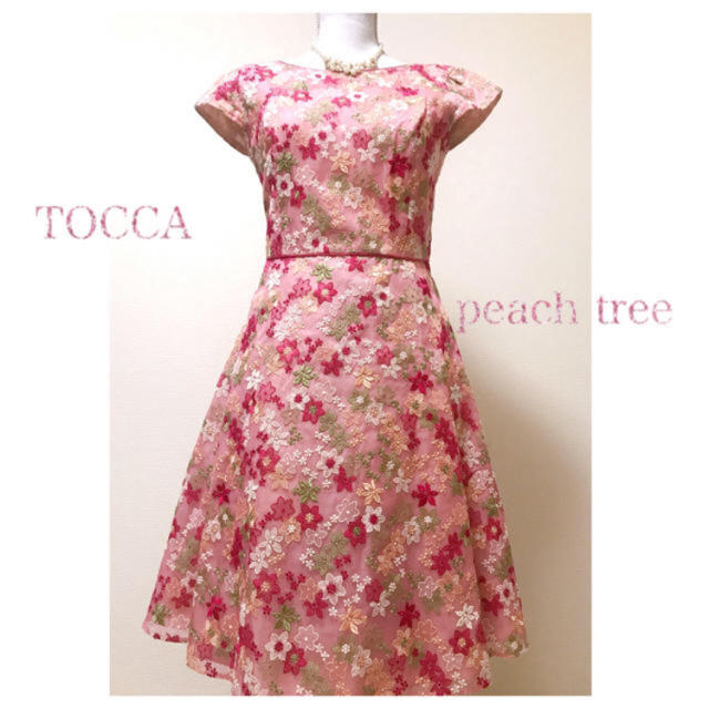 TOCCA(トッカ)のブエナ様ご専用🌸TOCCA❀*可愛さがつまったpeach tree✱.⋆ レディースのワンピース(ひざ丈ワンピース)の商品写真