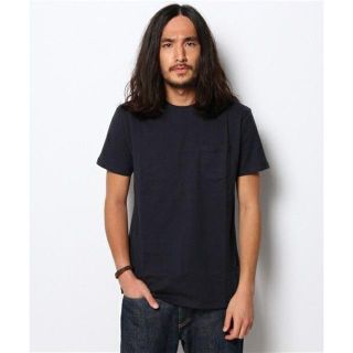 アダムエロぺ(Adam et Rope')の【美品】ADAM ET ROPE アダム・エ・ロペのＴシャツ ネイビー L(Tシャツ/カットソー(半袖/袖なし))