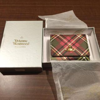 ヴィヴィアンウエストウッド(Vivienne Westwood)のヴィヴィアン三つ折り財布チェック柄D(財布)