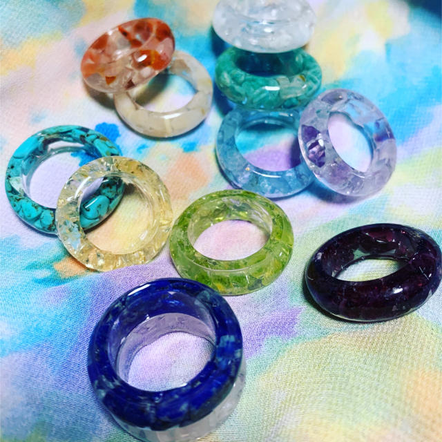 New▶︎▶︎誕生石の指輪 ハンドメイドのアクセサリー(リング)の商品写真