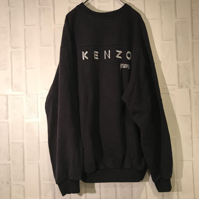 KENZO jeans スウェット　L 葛飾北斎タグ