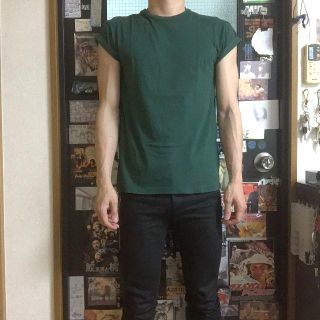 トップマン(TOPMAN)の【美品】TOPMAN（トップマン）のTシャツ Sサイズ(Tシャツ/カットソー(半袖/袖なし))